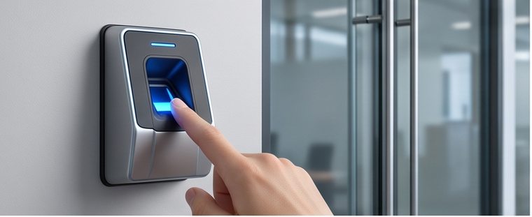 Biometric fingerprint access control for Bangalore offices